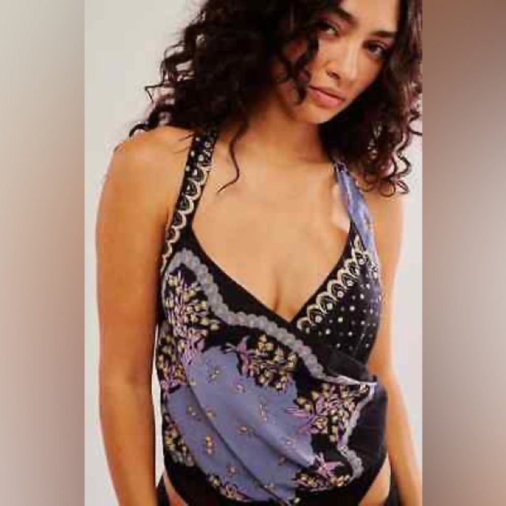 Free People Intimately Sweet Thing Bodysuit sz M - Picture 2 of 9